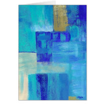 Still Waters Greeting Note Card From Original Art by Itayasdesigns Still Waters Greeting Note Card From Original Art