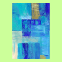 Still Waters Print Poster From Original Painting posters