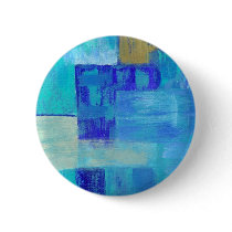 Still Waters Round Pin From Original Painting