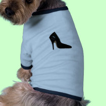 Stilletto Heel Right Side Black The MUSEUM Zazzle pet clothing