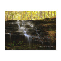 Stillhouse Hollow Falls Postcard by John__P Stillhouse Hollow Falls Postcard