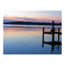 Stillness At Sunset Photography Art Print