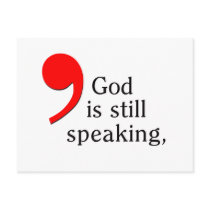 StillSpeaking Postcard
