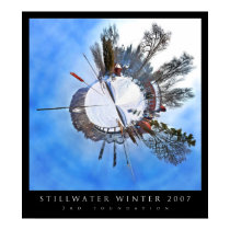 Stillwater Winter Polar Panoramic posters