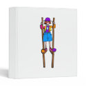 stilt walker clown