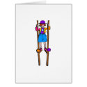 stilt walker clown