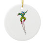 Stilt walking jester christmas ornament