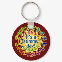 Stimmy Day Keychain