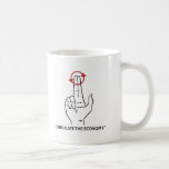 stimulate the economy coffee mug