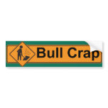 Stimulus - Bull Crap Bumper Stickers