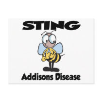 STING Addisons Disease Post Cards