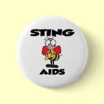STING AIDS buttons