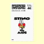 STING AIDS postage