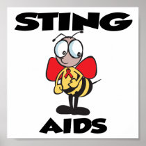 STING AIDS POSTERS