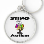 STING Autism Keychain