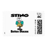 STING Batten Disease Postage
