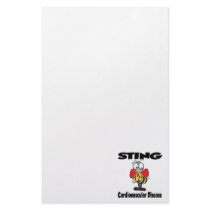 STING Cardiovascular Disease Customized Stationery