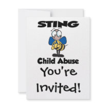 STING Child Abuse Custom Announcements