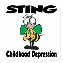 STING Childhood Depression posters