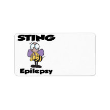 STING Epilepsy Custom Address Label