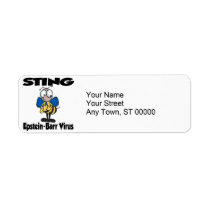 STING Epstein-Barr Virus Return Address Label