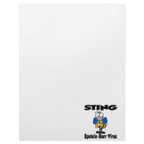 STING Epstein-Barr Virus Letterhead Design