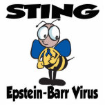 STING Epstein-Barr Virus Photo Sculptures