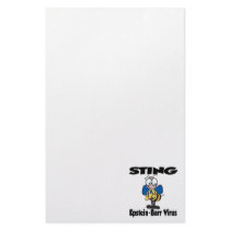 STING Epstein-Barr Virus Customized Stationery