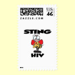 STING HIV postage
