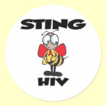 STING HIV stickers
