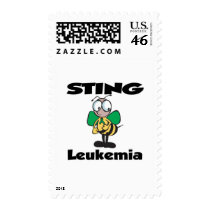 STING Leukemia (green) postage