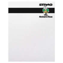 STING Mitochondrial Disease Letterhead Design