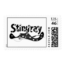 Sting Ray postage by haywiregraphics Sting Ray postage