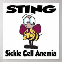 STING Sickle Cell Anemia Poster