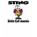 STING Sickle Cell Anemia t-shirts by animals4acause STING Sickle Cell Anemia t-shirts