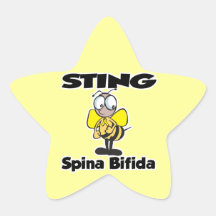 STING Spina Bifida Sticker