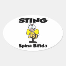 STING Spina Bifida Sticker