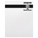 STING Stomach Cancer Personalized Letterhead