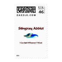 Stingray Addict Stamp