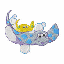 Stingray embroidered shirts