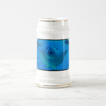 Stingray Underwater Beer Stein Mugs