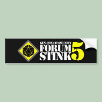 Stink5 Sticker bumper stickers