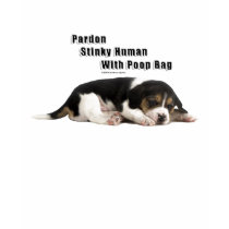 Stinky Human With Poop Bag t-shirts by Crazytk Stinky Human With Poop Bag t-shirts