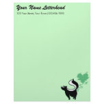 Stinky Love Skunk Customized Letterhead