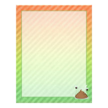 Stinky Poo design Letterhead Template
