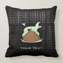 Stinky Poo; Grunge Pillow