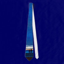 Stippled Sunset Tie
