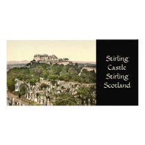 Stirling Castle, Stirling, Scotland Personalized Photo Card