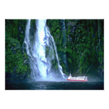 Stirling Falls, Milford Sound Personalized Announcement