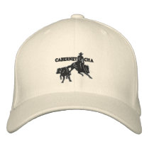 Stitch Cabernet CHA Naturel Casquette Noir embroidered hats by Cabernetboutique Stitch Cabernet CHA Naturel Casquette Noir embroidered hats